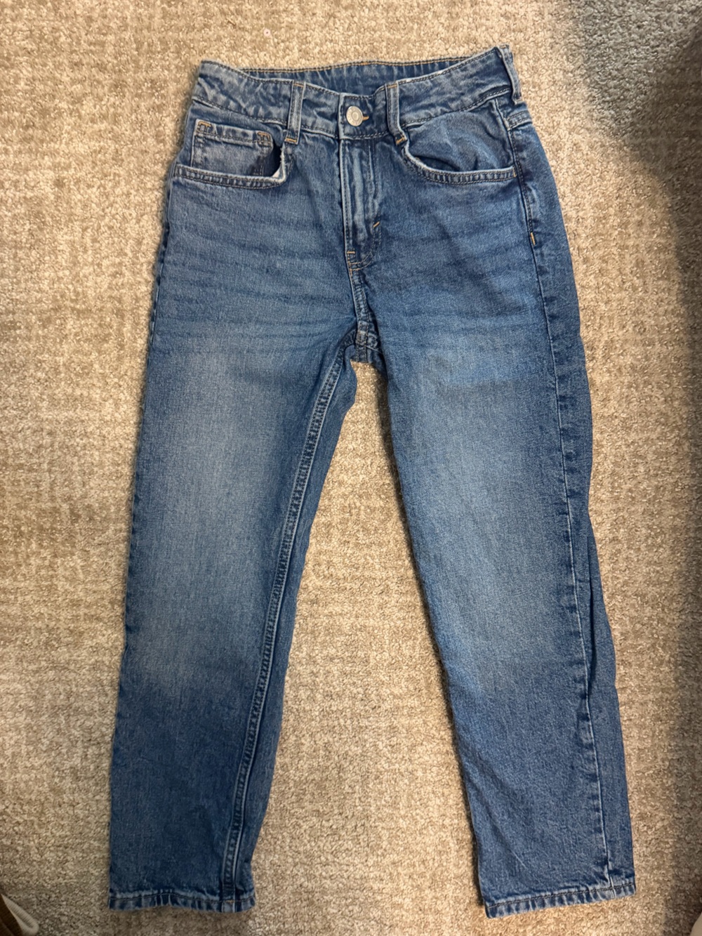 H&M boys Blue Denim Jeans - Relaxed Straight